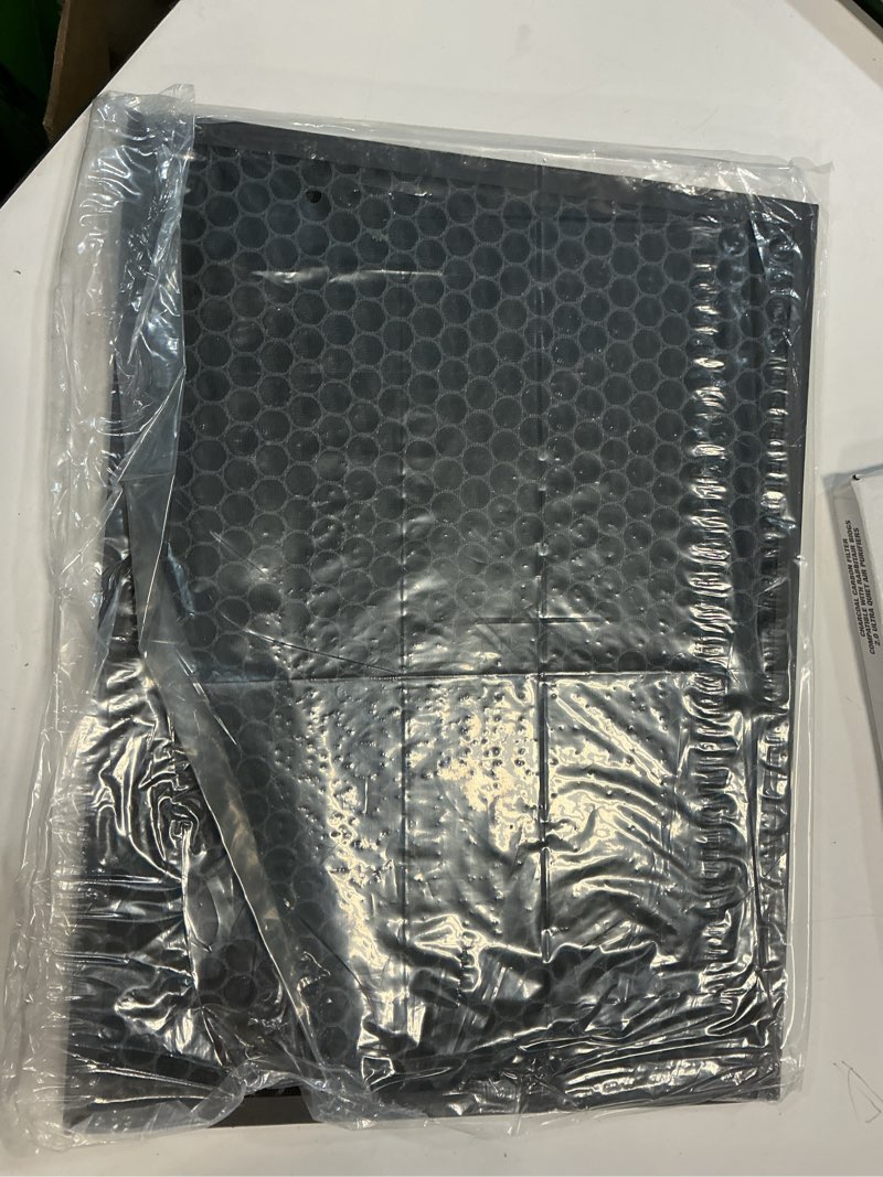 Condition photo showing New/Like New for carbon pre-filter replacement compatible with rabbitair biogs 2.0 ultra quiet spa-550a and spa-625a air purifiers by lifesupplyusa