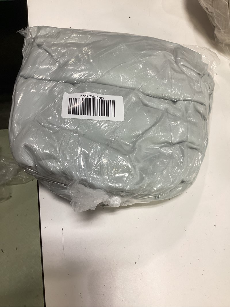 Condition photo showing As Is for quince bamboo duvet cover set, twin, mist