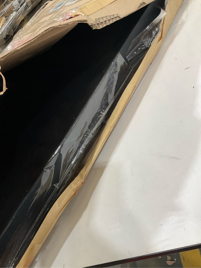 Condition photo showing Good Condition for large jersey frame display case, 26x37 lockable shadow box sports jersey frame with uv protection acrylic and metal hanger for baseball basketball football soccer hockey xxl shirt, linen black large black frame 1 pack with black locks