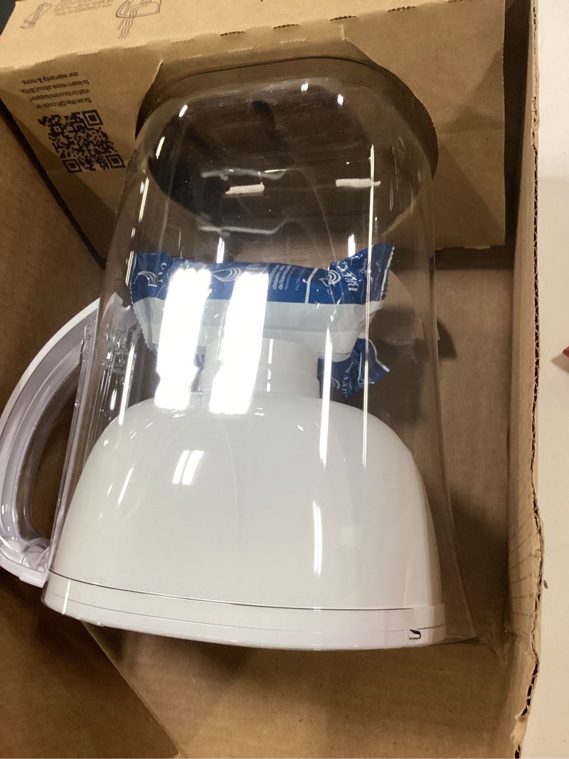Condition photo showing New/Like New for brita water pitcher, everyday elite filter, removes 99% of lead, includes 1 filter, 10-cup capacity, white