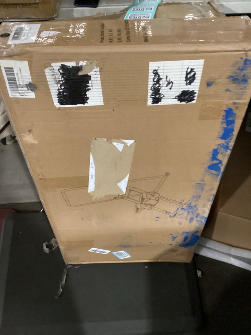 Condition photo showing New/Like New for zcmhaxj foldable stair stepper for home, adjustable stair climber with 4 heights & 3 angles, compact folding vertical stair master for exercise at home for full-body workout