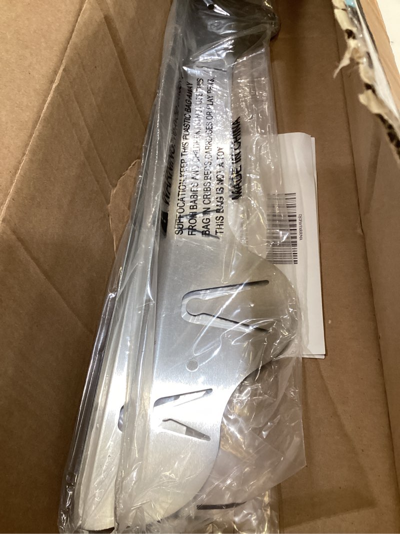 Condition photo showing Good Condition for stainless steel stove gap covers 25.5~51 inch retractable, range trim kit between stove top and counter heat resistant & easy to clean oven gap filler by bogda silver (2 packs) 25.5~51 silver