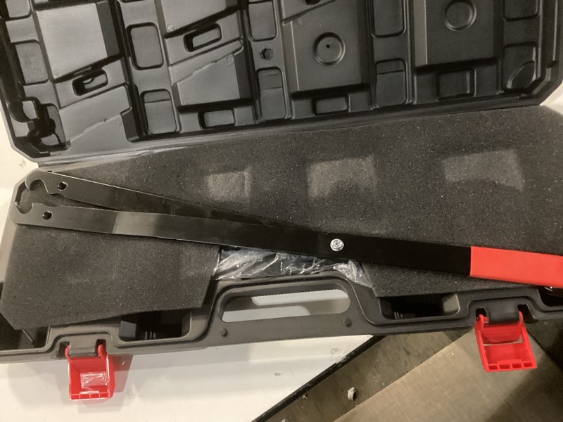 Condition photo showing Good Condition for BILITOOLS Fan Clutch Removal Tool Kit, Fan Clutch Wrench Set 22 36 40 47 51 MM with Pulley Holder