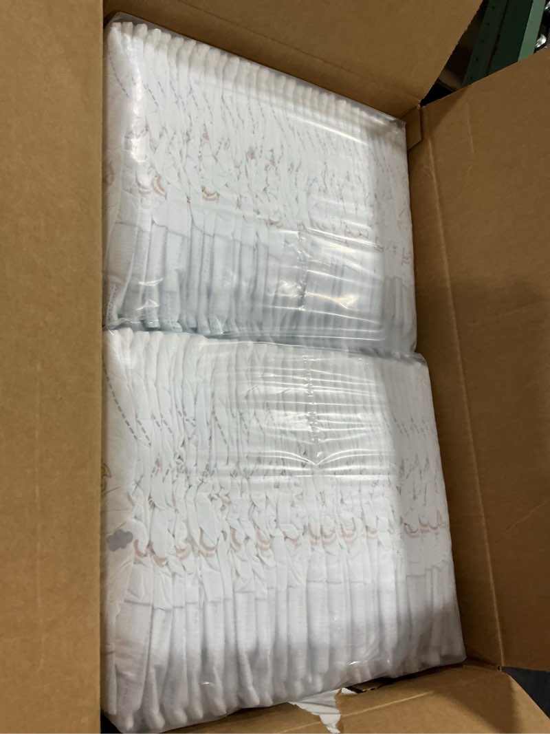 Condition photo showing New/Like New for pampers swaddlers diapers, size 5 (20-37 lbs), 132 count, absorbent, keeps baby dry and comfortable, skin safe disposable baby diaper (packaging may vary) size 5 132