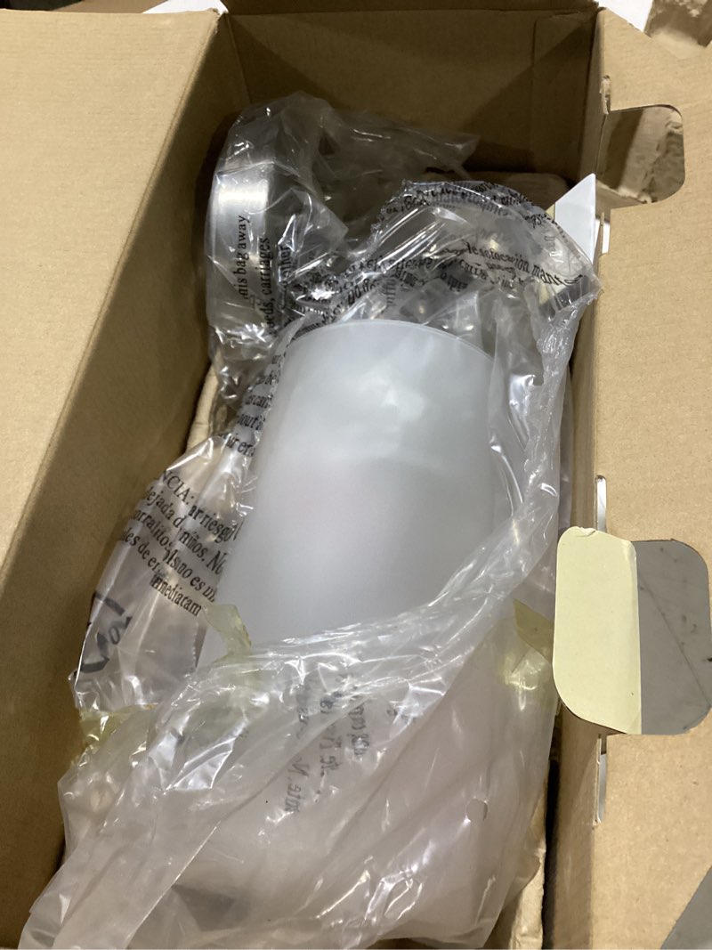 Condition photo showing Good Condition for allen + roth odessa 4.75-in w 1 -light brushed nickel transitional wall sconce
