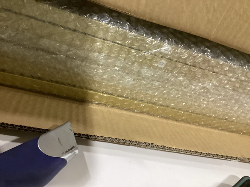 Condition photo showing Good Condition for U-Shaped Metal Arched Flower Rack Perfect for Wedding Decorations and Celebrations 7.2 x 4.2 FT Wedding Arch Frame for Birthdays, Parties, and More (Gold)