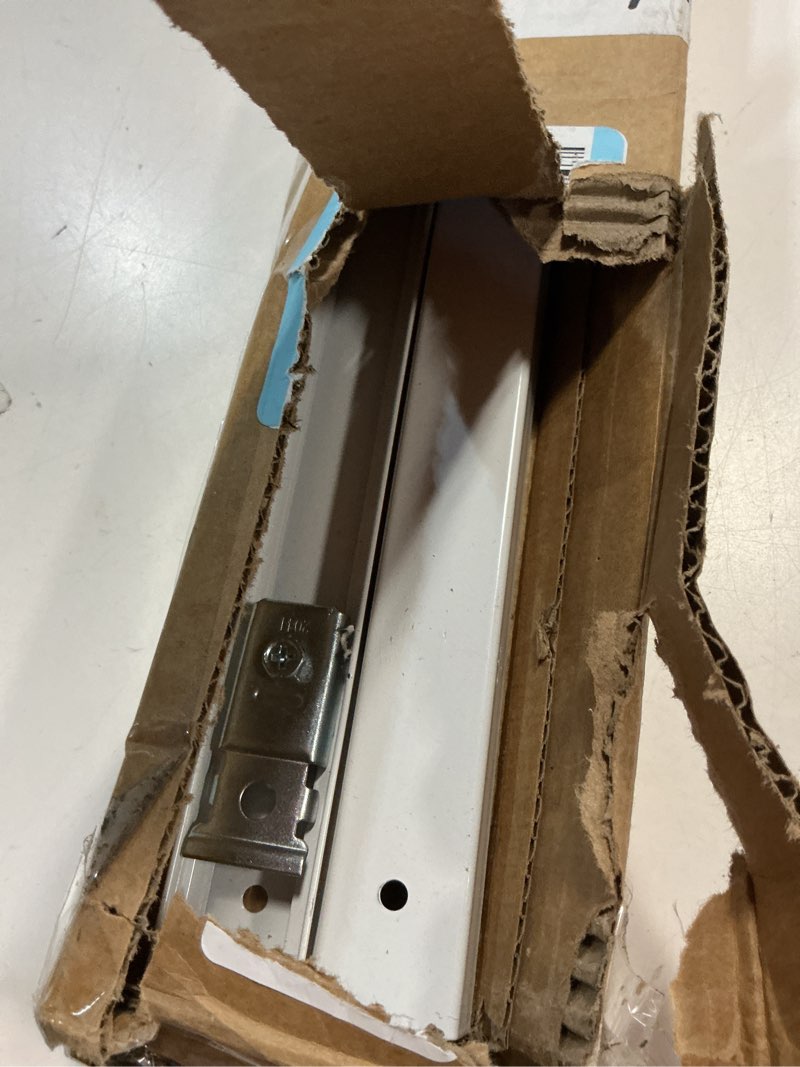 Condition photo showing Good Condition for bifold closet door hardware kit with 72" tracks (2 × 36"), lashow complete set for 4 doors with brackets, pivots & guide wheels, for bi-fold closet door hardware used. 72" track (2 × 36" long) 2-v fold
