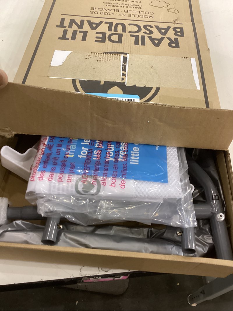 Condition photo showing New/Like New for Regalo Swing Down Bed Rail Guard, with Reinforced Anchor Safety System 43 Inch