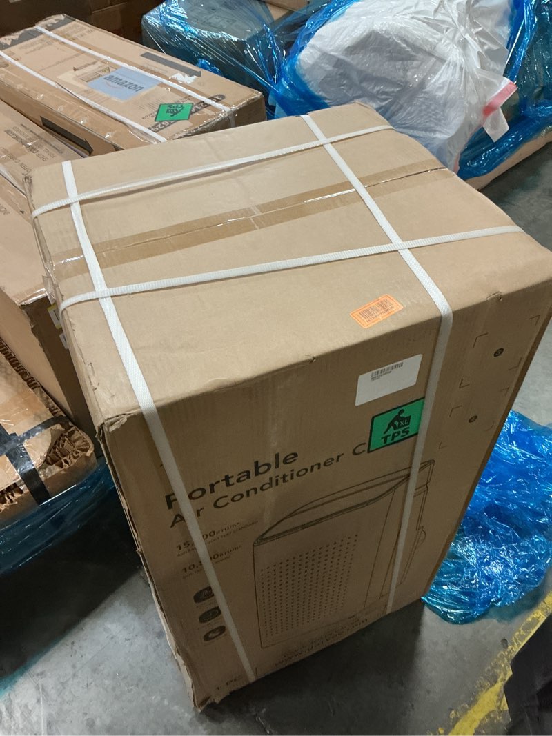 Condition photo showing item condition for Garvee 15,000 BTU Portable Air Conditioner, Cools up to 800 Sq.ft, Portable AC Built-in Cool with Dehumidifier and Fan Modes, Remote Control and Installation Kits, 50dB, White