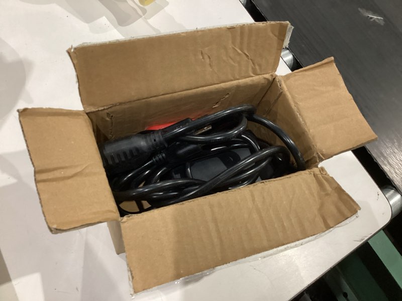 Condition photo showing As Is for dreyoo 1 pack 120/230v single phase on/0ff switch, 120v 2hp router table switch with large stop sign paddle easy contact for fast power off for table saw and other electrical equipment (2 female plug) 1 2 female plugs