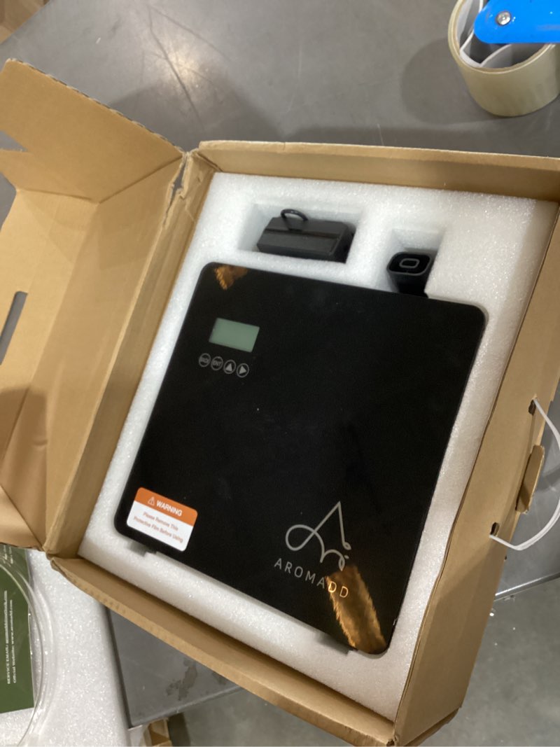Condition photo showing Good Condition for 2025 upgraded 3500 sq.ft smart scent diffuser - hvac system, whole house aroma & hotel collection diffuser, waterless essential oil diffuser for home large room, cold air tech, 600ml (black)