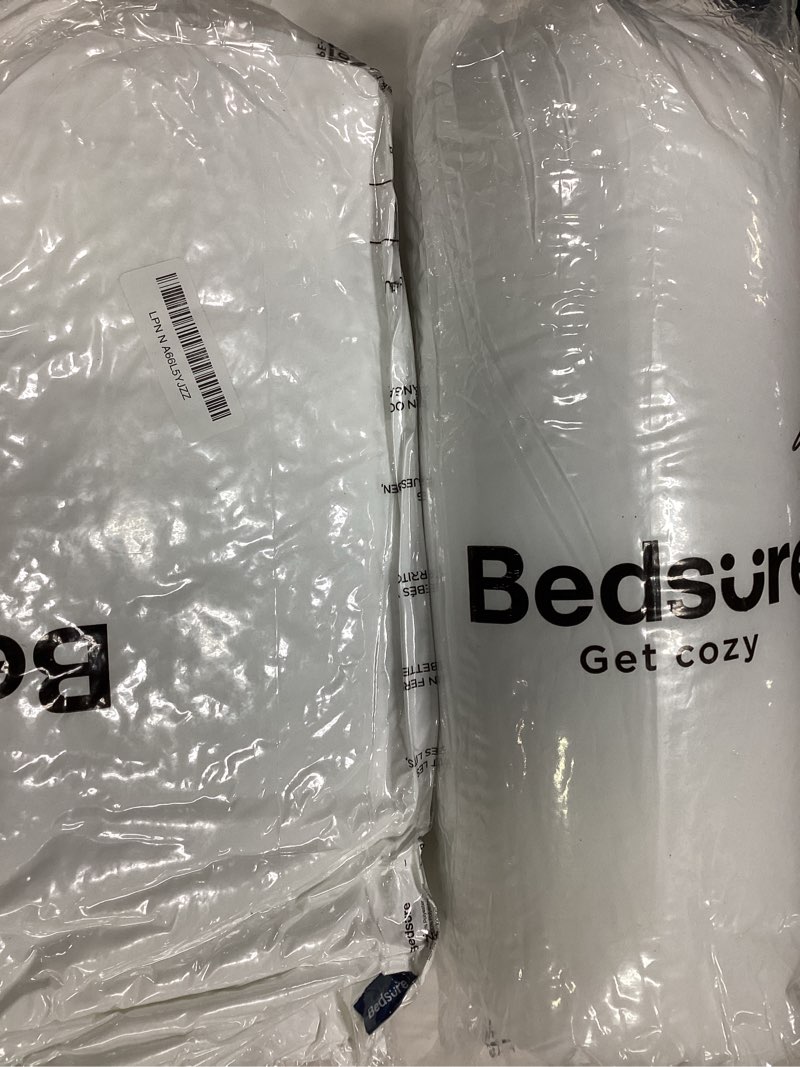 Condition photo showing Good Condition for Bedsure King Size Pillows Set of 2 - King Size Bed Pillows 2 Pack for Sleeping, Soft and Supportive, Hotel Quality, Original Down Alternative Filling for Side, Back Sleepers Soft-2PK King