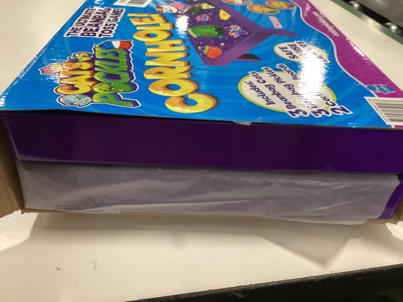 Condition photo showing New/Like New for Cats vs Pickles Corn Hole Game