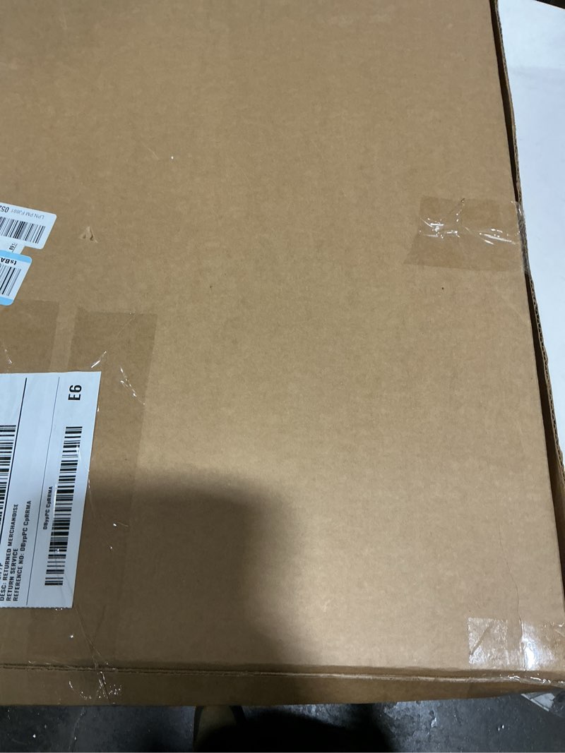 Condition photo showing Good Condition for Acrylic Dog Gate Thickened Clear Pet Christmas Tree Fences Foldable Freestanding Indoor Barrier for Puppies, Kittens (6 Panels - 120''W x 24''H) L Large