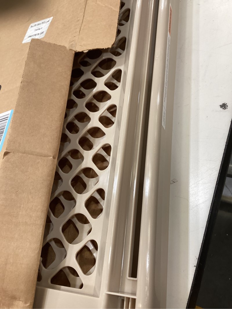 Condition photo showing Good Condition for toddleroo by north states - supergate ergo baby gate: plastic baby gate for stairs & doorways - adjustable indoor safety gate - made in usa - 26 to 42 inches wide - 26 inches tall - sand