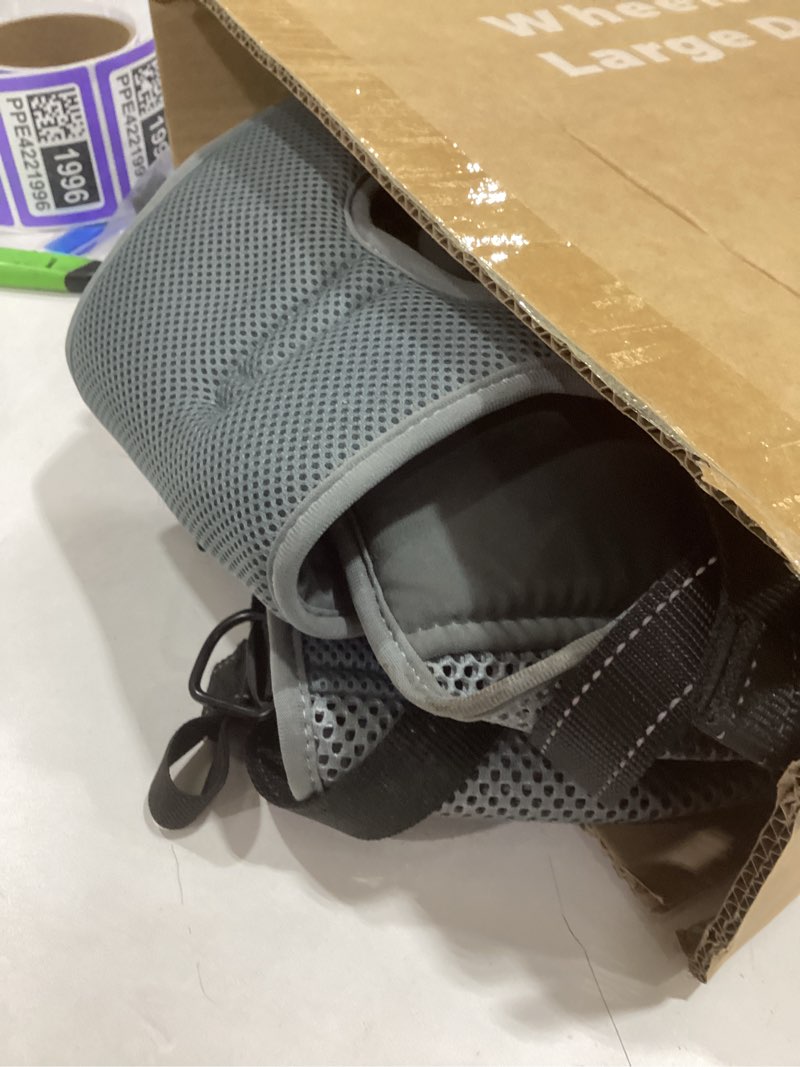 Condition photo showing Good Condition for adjustable large dog wheelchair for back legs, upgraded wheel, disabled pets, leg brace, mobility aid for large pets, hind limb rehabilitation, older, disabled (xl(chest 28.3-33.9in))