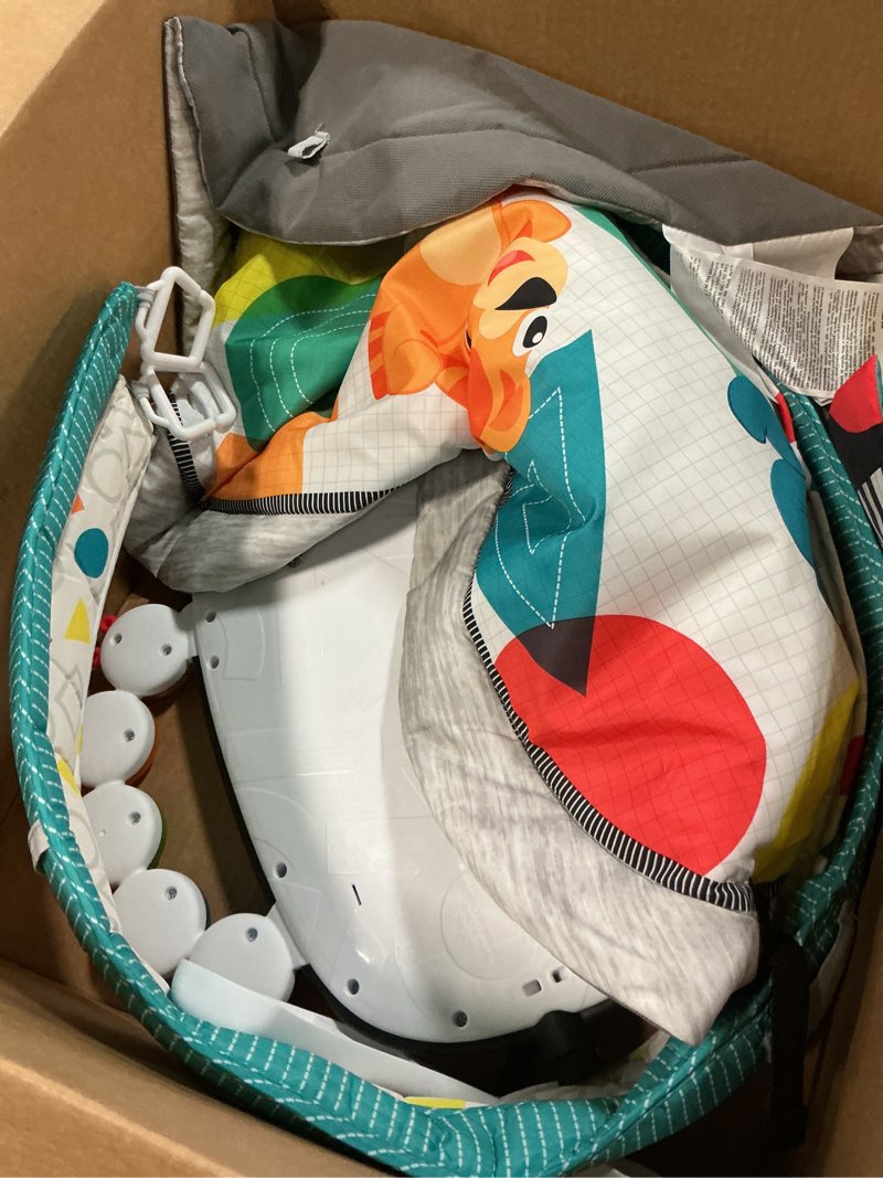 Condition photo showing As Is for baby einstein 4-in-1 kickin' tunes music and language play gym and piano tummy time activity mat kickin tunes 4-in-1 mat