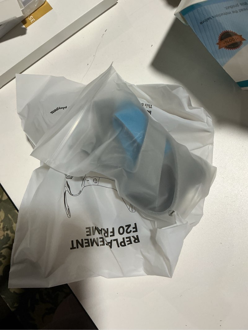 Condition photo showing Good Condition for F20 Frame Set for AirFit F20 Mask (L) - Includes Frame, Headgear, Clips - No Elbow - Snug Fit, Comfortable Design, Large