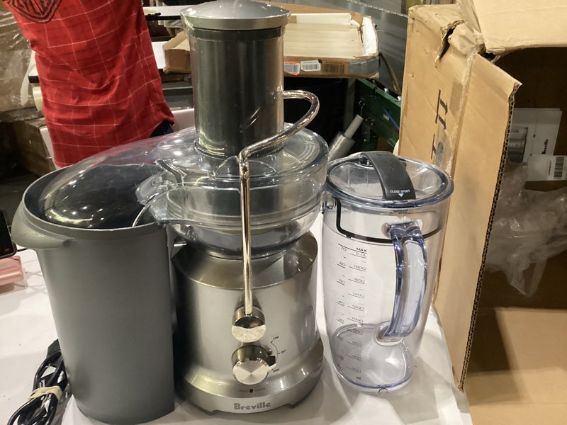 Condition photo showing Good Condition for breville bje430sil juice fountain cold, 70 fl oz, silver