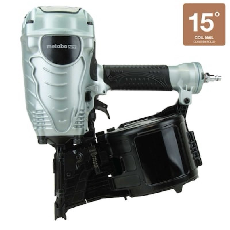 metabo hpt 3.5-in 15 -degree pneumatic clip head/roundhead framing nailer