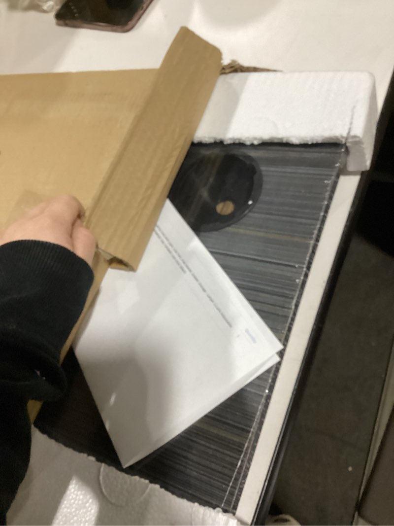 Condition photo showing As Is for CloudTrip Plus XL Adjustable Laptop Desk with Light, USB Port, iPad Holder, Drawer Storage - Larger 23.6IN Adjustable Lap Desk for Bed, Home Office, Breakfast Tray, Fordable Legs Desk (Black)