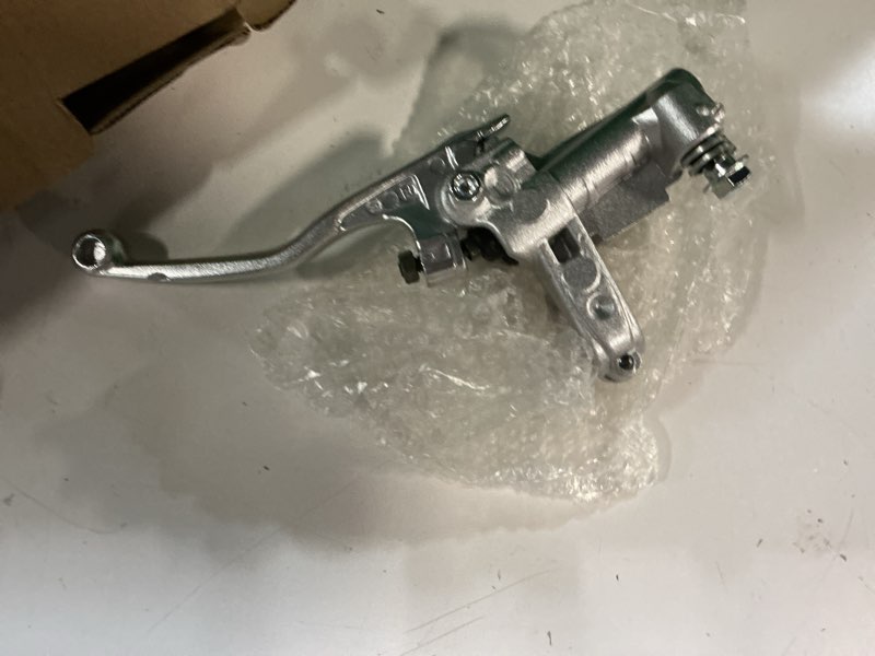 Condition photo showing Good Condition for 22mm 7/8" right brake clutch master cylinder lever compatible with k tm 125 150 250 300 450 500 xc/w exc/-f xcf/-w sx front brake master cylinder, replaces 77713001044