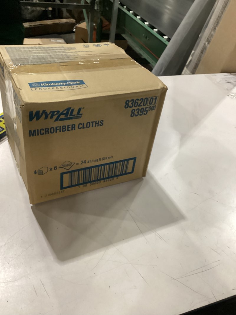 Condition photo showing Good Condition for wypall generalclean x60 cloths multi-task cleaning wipes (54015), brag box, strong and absorbent towels, white (1 pack of 236 sheets, 236 sheet total) brag box 1 box white