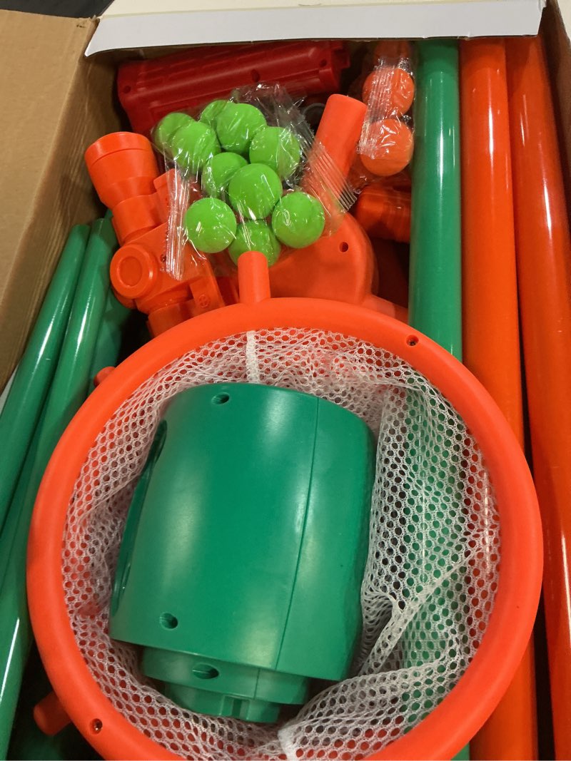 Condition photo showing Good Condition for marlrin shooting games toys for age 5 6 7 8 9 10+ year old boys, kids toy sports & outdoor game with moving shooting target & 2 popper air toy guns & 24 foam balls, gifts for boys and girls