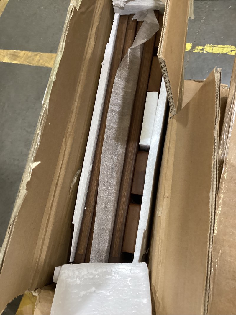 Condition photo showing Good Condition for gashell wire shelf covers, bamboo wire rack covers for pantry, closet (4pcs, 36" w x 12" d)