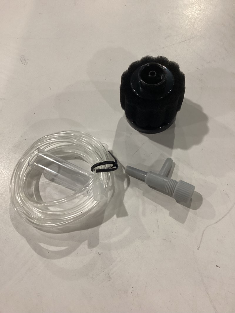 Condition photo showing New/Like New for pawfly aquarium sponge filter, mini sponge filter kit with airline tubing and control valve for small fish tank up to 3 gallon