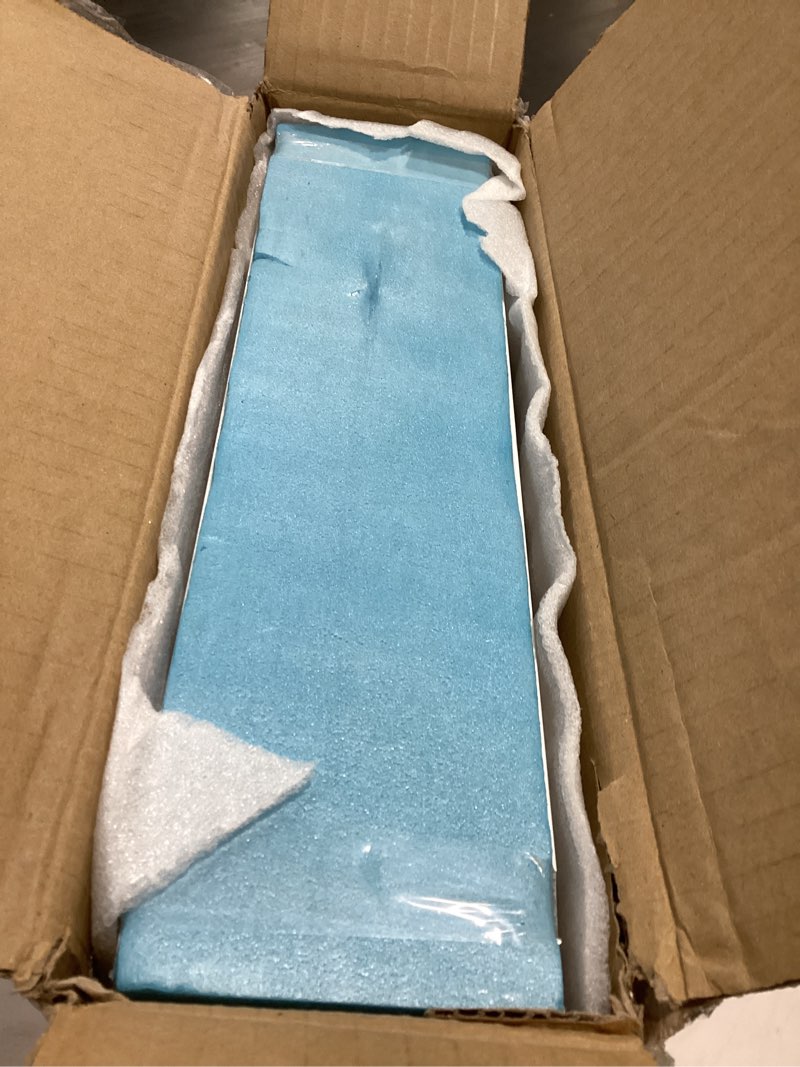 Condition photo showing New/Like New for Tandefio 2 Pack 10'' x 18'' Black Basement Garage Door Flush Mount Shed Window with Tempered Glass Household Windows with Screws for Chicken Coop Sheds Barns Playhouse Black 10'' X 18''