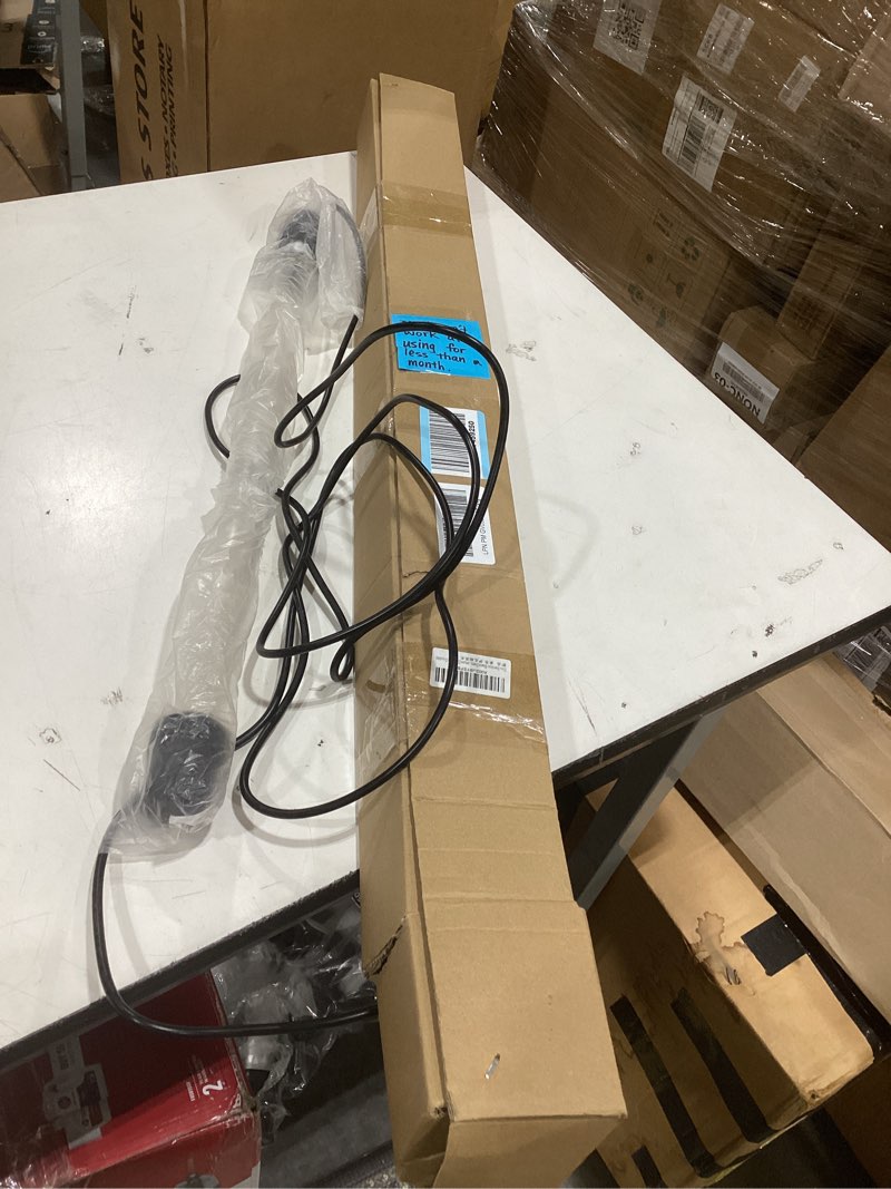 Condition photo showing As Is for 55w aquarium uv light for 500-5500 gallon, uv pond water clarifier for koi pond, swimming pool, spa, large fish tank, cold plunge 55w/for 5500 gallon