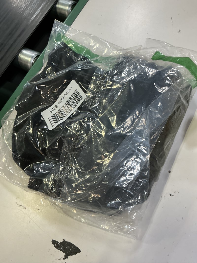 Condition photo showing Good Condition for summer satin spaghetti strap cowl neck backless midi dresses for women elegant tie low back ruched cocktail dress black medium