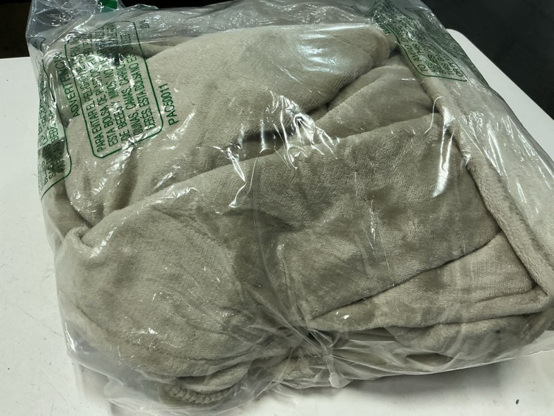 Condition photo showing As Is for LaffyLo Electric Heated Blanket Full Size 72"×84", Breathable & Luxurious Flannel, Soft Warm Gift wi