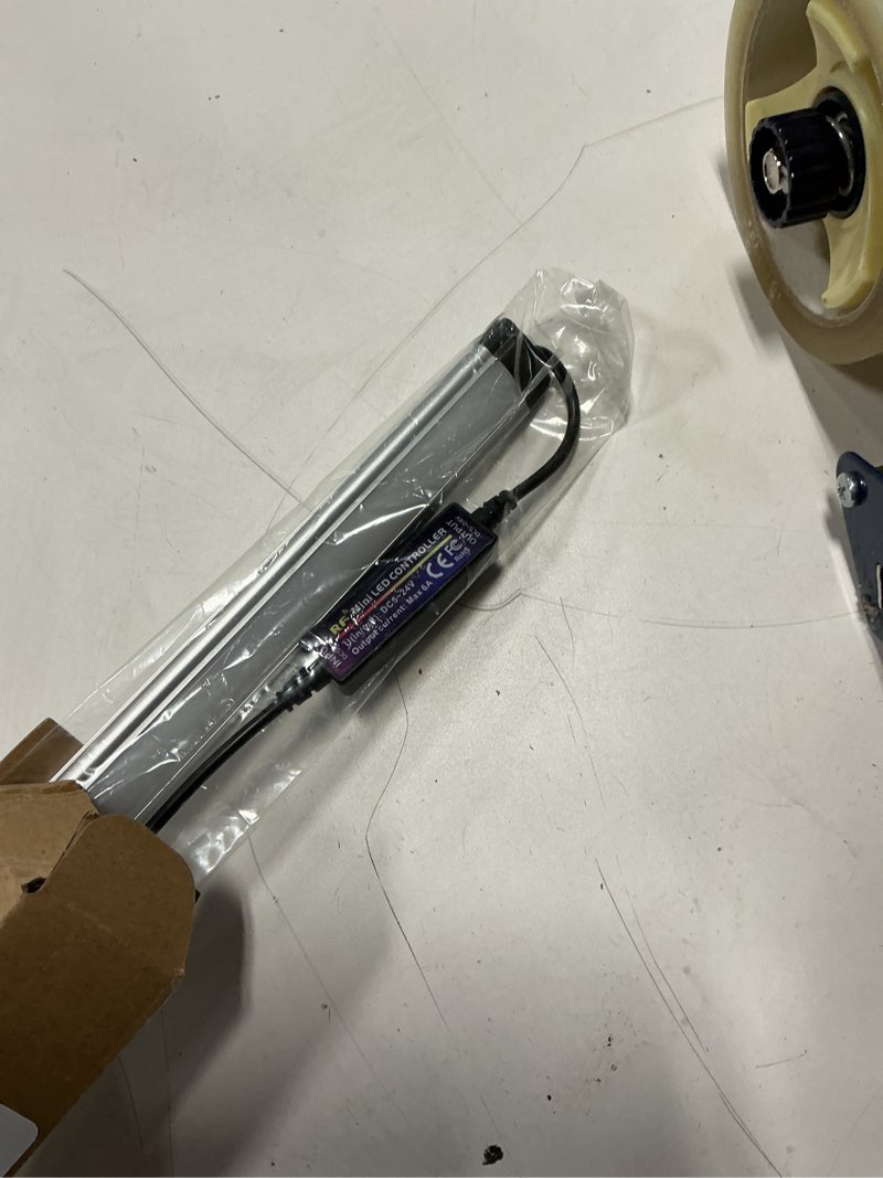 Condition photo showing New/Like New for Dimmable Under Cabinet Lighting, Color Temperature Changing LED Light Bar, Daylight to Warm White Lights, Remote Control Lamp for Desk, Counter, Closet, Room, Shelf (24 Inch)