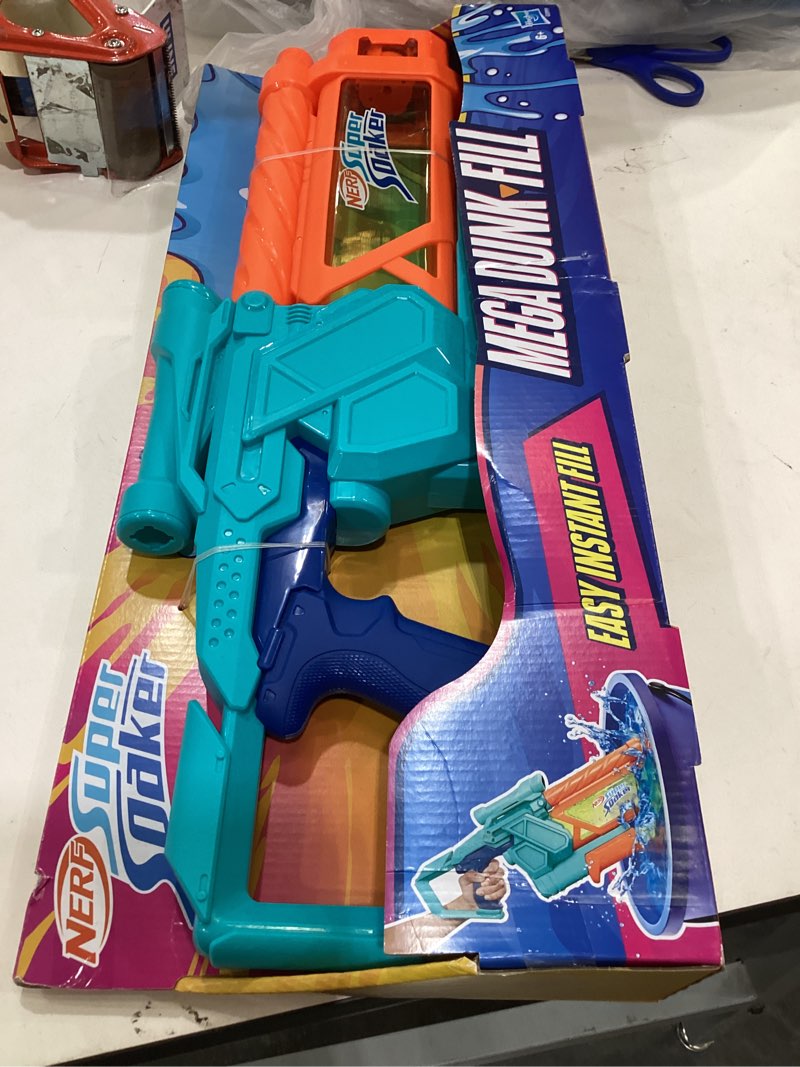 Condition photo showing Good Condition for hasbro mega dunk-fill water blaster