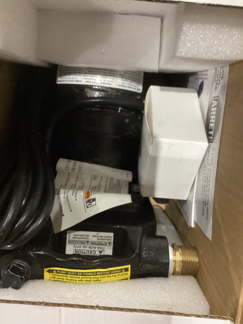 Condition photo showing Good Condition for utilitech 1/2-hp 115 -volt 25-gallon cast iron electric utility pump