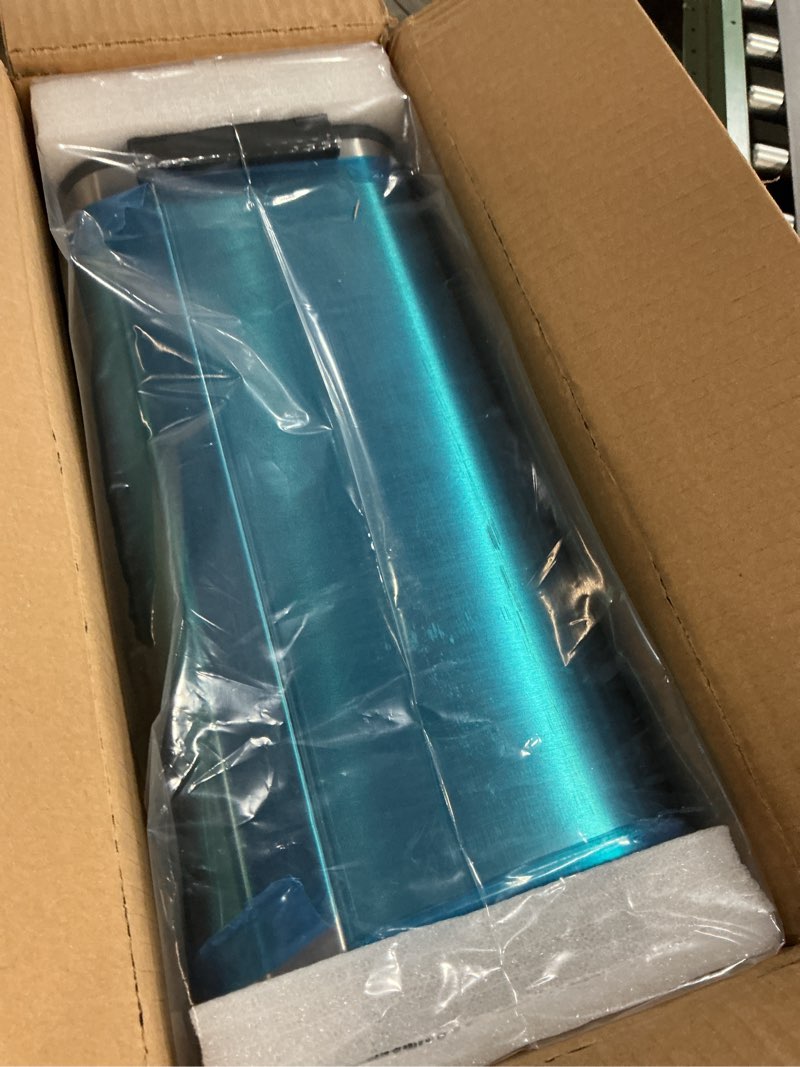 Condition photo showing New/Like New for Courpal® Stainless Steel Dog Food Storage Container - 20 LB / 15 LB Dry Pet Food Container with Lids Airtight for Cat Dog Bird - 15L / 4 Gal Stackable Metal Large Sealed Animal Food Bin with Scoop Black S