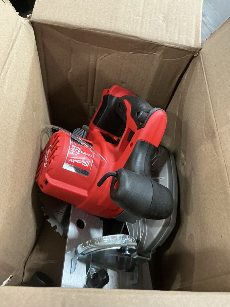 Condition photo showing As Is for M18 Cordless Lithium-Ion 6-1/2" Circular Saw - 2630-20 - ( MILWAUKEE ) - BARE TOOL