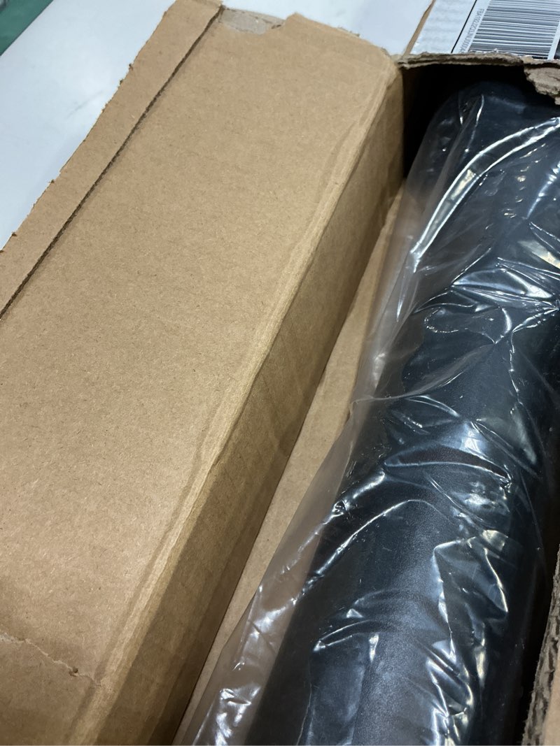 Condition photo showing Good Condition for 4FT Modern Aluminum Handrail Set, handrails for Indoor Stairs,Deck,Slope, Wall Mounted Staircase handrails, Zink Alloy Brackets Included,Rust Free. (Matte Black, 4 FT) 4 Feet Matte Black