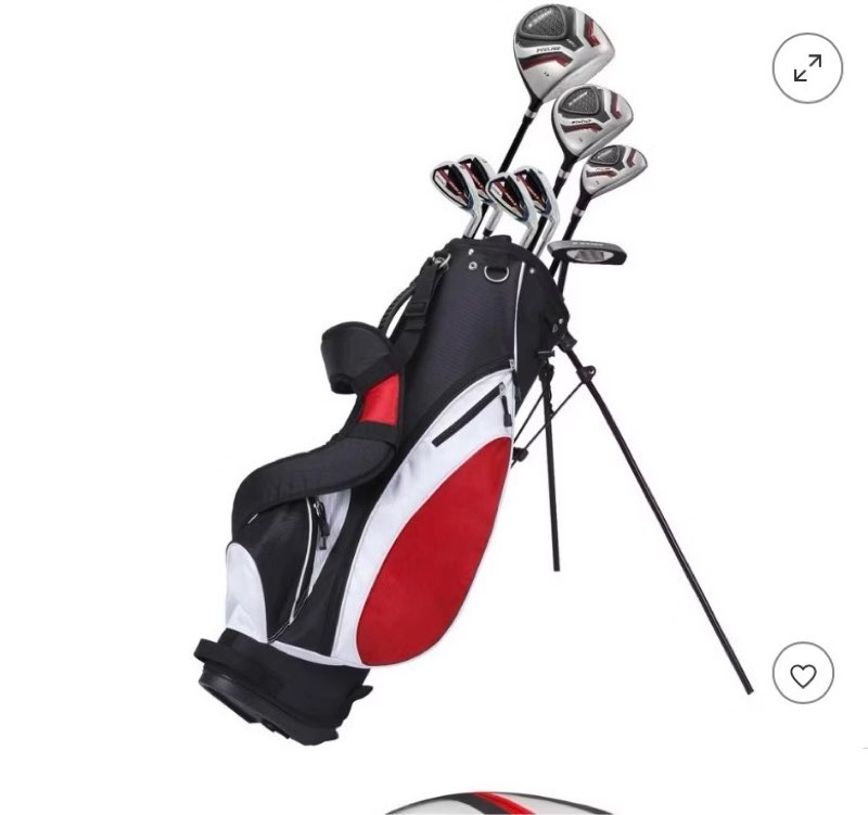 Pr Precise MDXII Teen Left Hand 12 Piece Golf Club Package Set – Ideal for Height 5’1” – 5’6”