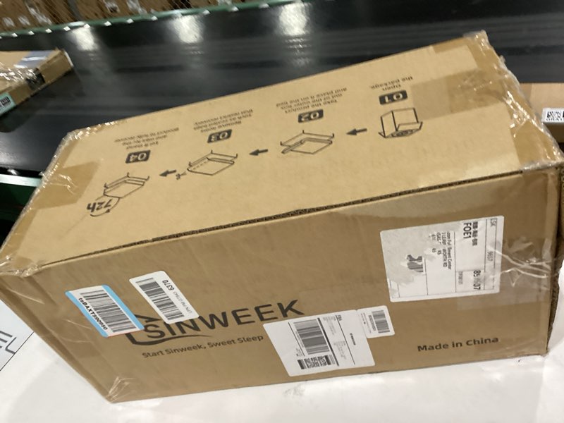 Condition photo showing New/Like New for sinweek 3 inch gel memory foam