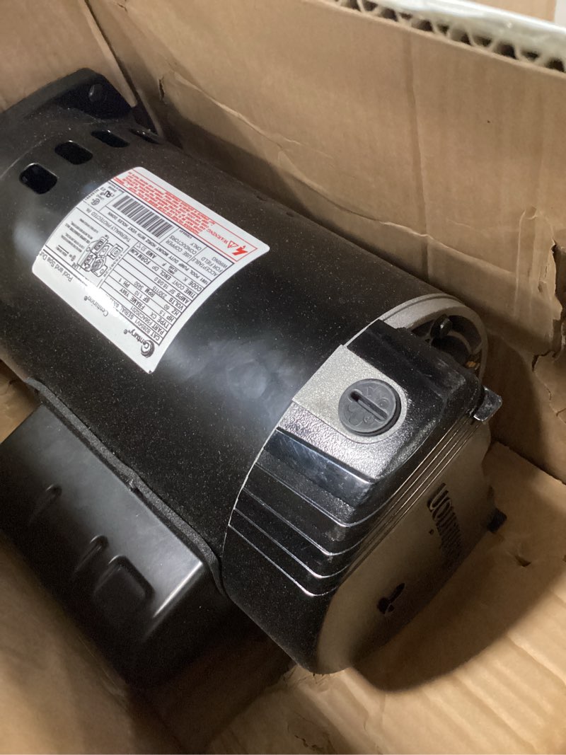 Condition photo showing As Is for B228SE Pool Pump Motor 1 HP, Fit for Century A.O. Smith 1HP Single Speed, 3450 RPM, 56J Frame, 115A/230V, 6/12 Amps, Swimming Pool Motor