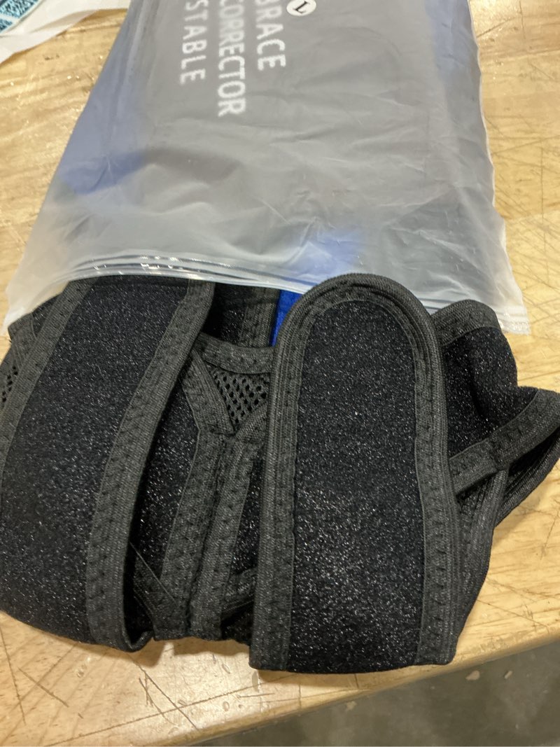 Condition photo showing Good Condition for upgraded posture corrector back brace for men and women, new version lumbar support for posture improving and pain relief, full back support for neck, shoulder, waist pain