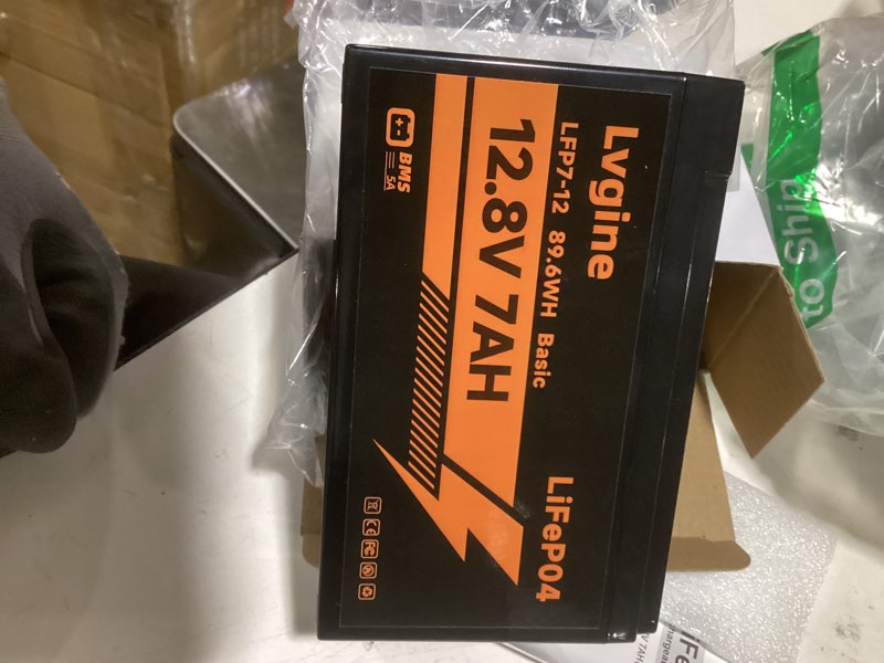 Condition photo showing Good Condition for 12v 7ah lifepo4 battery, 2000+ deep cycle lithium iron phosphate rechargeable battery for ride on toys, solar/wind power, small ups, lighting, power wheels, fish finder