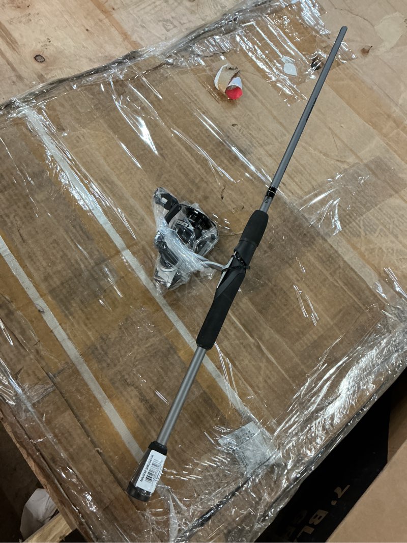 Condition photo showing As Is for Abu Garcia Max X Spinning Reel and Fishing Rod Combo Max X (New Model) 3000 Size Reel - 6'6" - Medium - 1pc