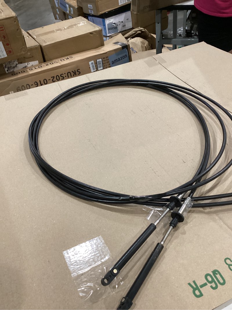 Condition photo showing Good Condition for 12ft throttle shift remote control cable for johnson evinrude omc from 1979