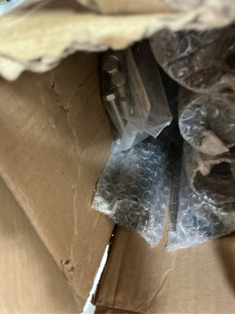 Condition photo showing New/Like New for Starlink Mini Pole Mount, Lymorexan 8 Ft Starlink Mimi Mounting Kit with RV Ladder Mount, Removable Stainless Steel Pole, Fits 1-1.5 inch Ladder Accessories Suitable for RV, Van, Truck