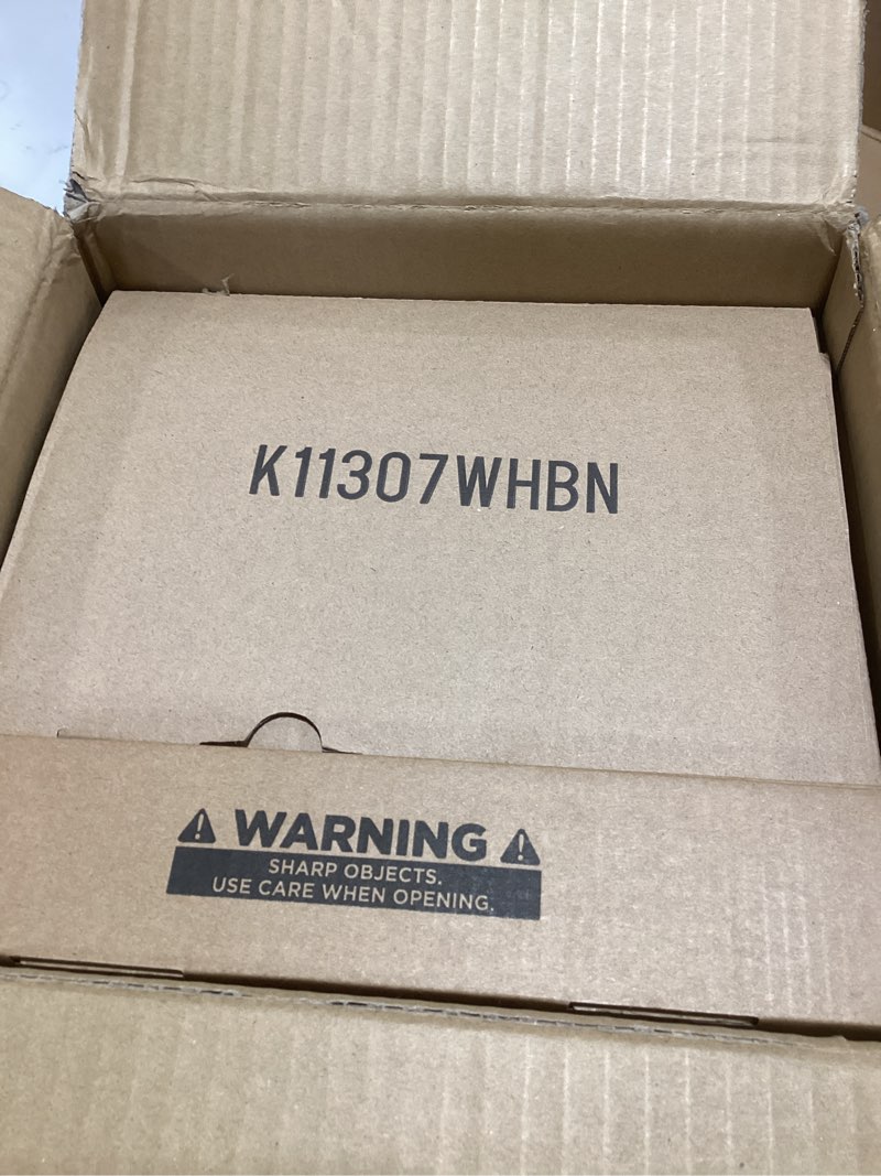 Condition photo showing New/Like New for Ninja K12007WHBN NeverDull 7-Piece Prep Knife System, Essential, High Carbon Stainless Steel, Built-in Sharpener, White 7pc Set White