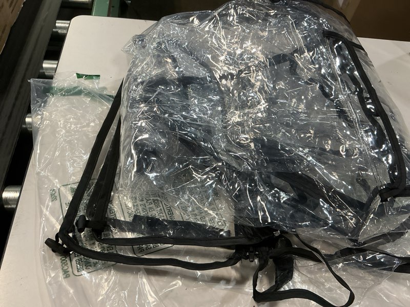 Condition photo showing Good Condition for rain cover for double stroller,universal size weather shield for side by side double baby stroller.